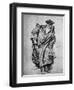 Study for Gown, Court of Henry VIII, 1899-Edwin Austin Abbey-Framed Giclee Print