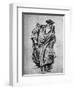 Study for Gown, Court of Henry VIII, 1899-Edwin Austin Abbey-Framed Giclee Print