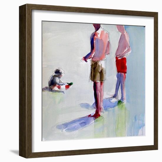 Study for Grandfathers, 2004-Daniel Clarke-Framed Giclee Print