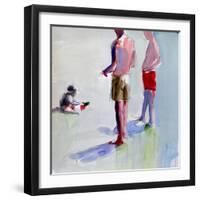 Study for Grandfathers, 2004-Daniel Clarke-Framed Giclee Print