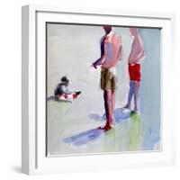 Study for Grandfathers, 2004-Daniel Clarke-Framed Giclee Print