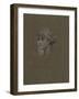 Study for 'Head of a Girl', C.1893-Frederic Leighton-Framed Giclee Print
