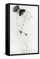 Study for 'Hoffnung I' (Hope I) 1903-04-Gustav Klimt-Framed Stretched Canvas