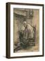 'Study for Honoured Old Age' c1881-Jozef Israels-Framed Giclee Print
