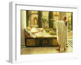 Study for Horace and Lydia-John Collier-Framed Giclee Print