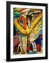 Study for Improvisation 8, 1910-Wassily Kandinsky-Framed Giclee Print