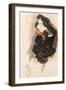 Study for Judith II, C. 1908-Gustav Klimt-Framed Giclee Print