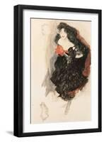 Study for Judith II, C. 1908-Gustav Klimt-Framed Giclee Print