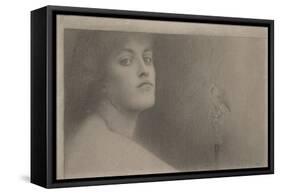 Study for L'Offrande (The Offering), 1891-Fernand Khnopff-Framed Stretched Canvas