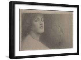 Study for L'Offrande (The Offering), 1891-Fernand Khnopff-Framed Giclee Print
