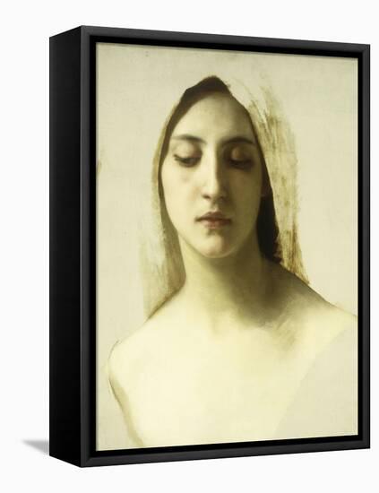 Study for 'La Charite', C.1878-William Adolphe Bouguereau-Framed Stretched Canvas