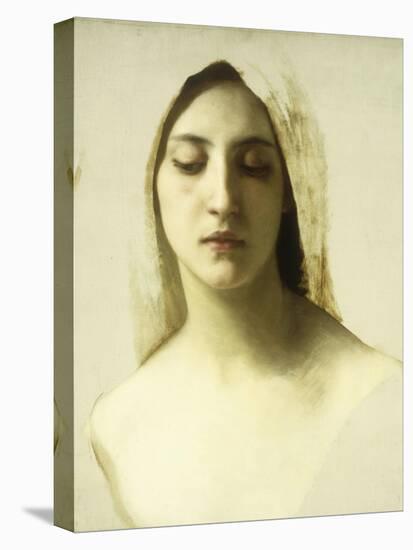 Study for 'La Charite', C.1878-William Adolphe Bouguereau-Stretched Canvas