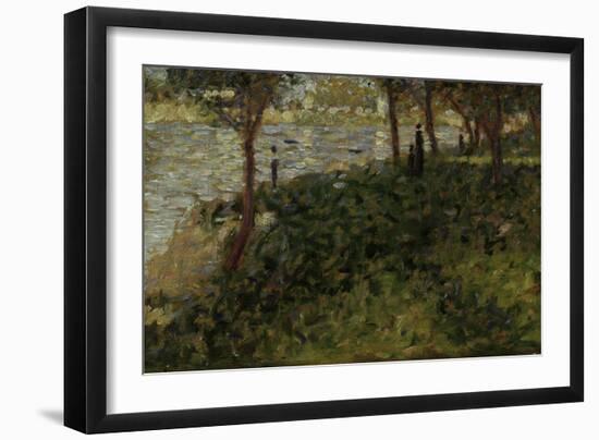 Study For La Grande Jatte-Georges Seurat-Framed Giclee Print