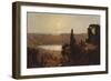 Study for Lake Nemi-Eugène Boudin-Framed Giclee Print