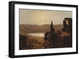 Study for Lake Nemi-Eugène Boudin-Framed Giclee Print