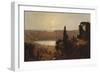 Study for Lake Nemi-Eugène Boudin-Framed Giclee Print