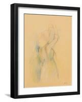 Study for Le cerisier, 1891 by Berthe Morisot-Berthe Morisot-Framed Giclee Print