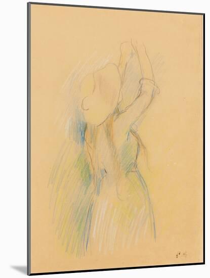 Study for Le cerisier, 1891 by Berthe Morisot-Berthe Morisot-Mounted Giclee Print