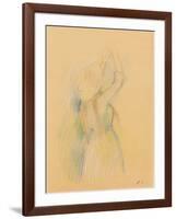 Study for Le cerisier, 1891 by Berthe Morisot-Berthe Morisot-Framed Giclee Print