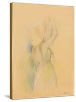 Study for Le cerisier, 1891 by Berthe Morisot-Berthe Morisot-Stretched Canvas