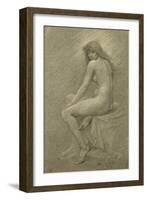 Study for ?Lilith?, c.1900-Robert Fowler-Framed Giclee Print