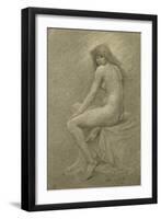 Study for ?Lilith?, c.1900-Robert Fowler-Framed Giclee Print