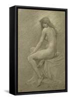 Study for ?Lilith?, c.1900-Robert Fowler-Framed Stretched Canvas