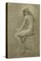 Study for ?Lilith?, c.1900-Robert Fowler-Stretched Canvas