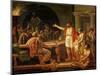 Study for Lycurgus Showing the Ancients of Sparta Their King, 1791-Jacques-Louis David-Mounted Giclee Print