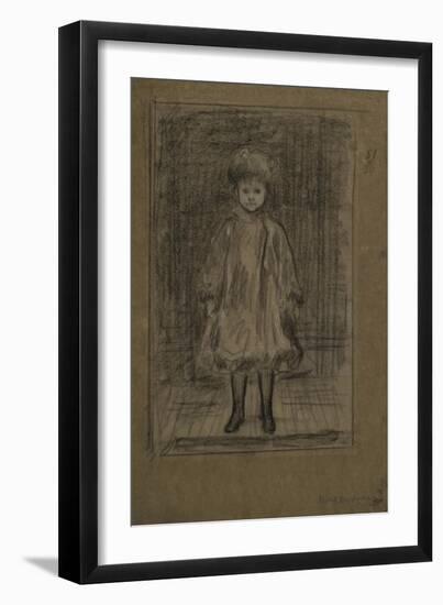 Study for 'Miss Ruth Stewart Hodgson', C.1877-Frederic Leighton-Framed Giclee Print