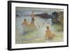 Study for Morning Splendour, c.1921-Henry Scott Tuke-Framed Giclee Print