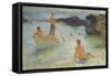 Study for Morning Splendour, c.1921-Henry Scott Tuke-Framed Stretched Canvas