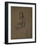 Study for 'Mrs Stephen Ralli', C.1880-Frederic Leighton-Framed Giclee Print