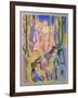 Study for mural of the Ascension, 1973-Hans Feibusch-Framed Giclee Print