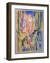 Study for mural of the Ascension, 1973-Hans Feibusch-Framed Giclee Print