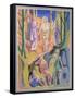 Study for mural of the Ascension, 1973-Hans Feibusch-Framed Stretched Canvas