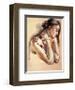 Study for Nadege-Francine Van Hove-Framed Art Print