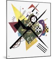 Study for On White II, 1922-Wassily Kandinsky-Mounted Art Print