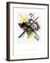 Study for On White II, 1922-Wassily Kandinsky-Framed Giclee Print