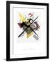 Study for On White II, 1922-Wassily Kandinsky-Framed Giclee Print