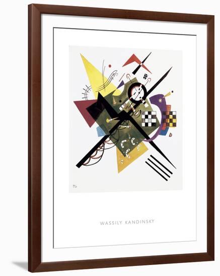 Study for On White II, 1922-Wassily Kandinsky-Framed Giclee Print