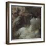 Study for 'Ophelia', C.1870 (Panel)-George Frederick Watts-Framed Giclee Print