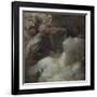 Study for 'Ophelia', C.1870 (Panel)-George Frederick Watts-Framed Giclee Print