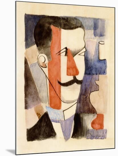 Study for Paludes, 1917-1920-Roger de La Fresnaye-Mounted Giclee Print