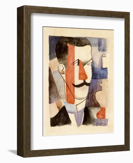 Study for Paludes, 1917-1920-Roger de La Fresnaye-Framed Giclee Print