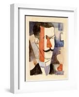 Study for Paludes, 1917-1920-Roger de La Fresnaye-Framed Giclee Print