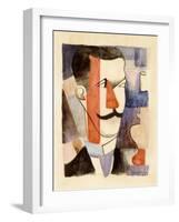 Study for Paludes, 1917-1920-Roger de La Fresnaye-Framed Giclee Print