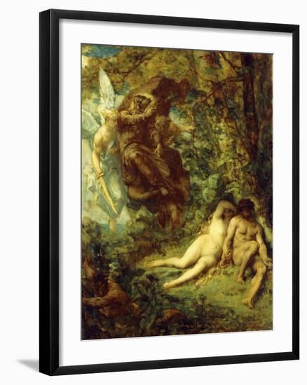 Study for Paradis Perdu-Alexandre Cabanel-Framed Giclee Print