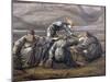 Study for Perseus and the Graiae, 1880-Edward Burne-Jones-Mounted Giclee Print