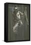 Study for Perseus in 'The Finding of Medusa', C.1881-Edward Burne-Jones-Framed Stretched Canvas